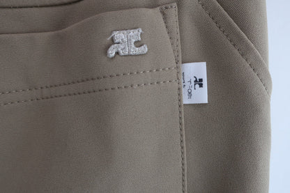 Courreges(クレージュ) パンツ ベージュ レディース 40 B-7