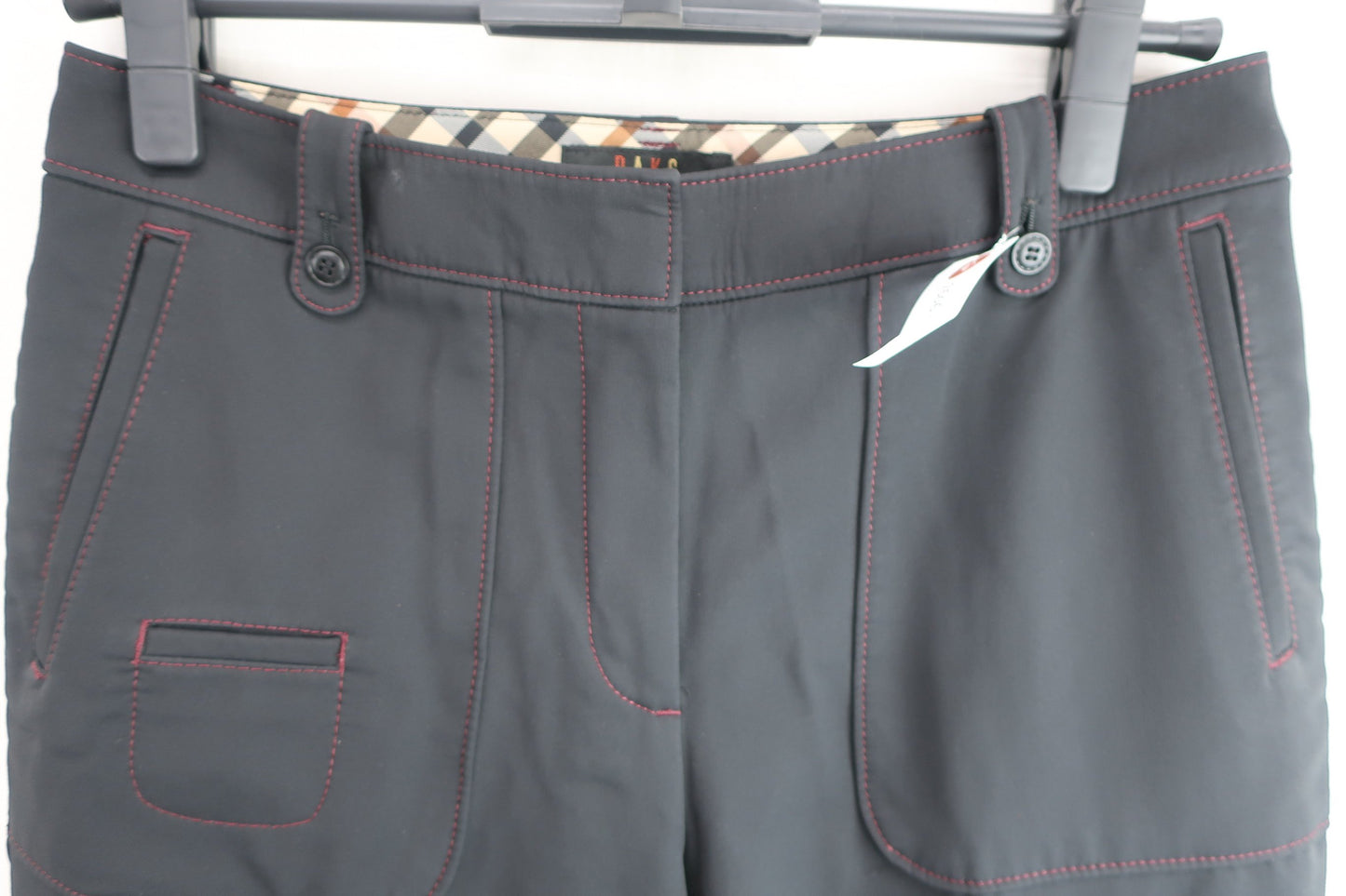 DAKS GOLF(ダックスゴルフ) パンツ 黒 レディース 67 B-2