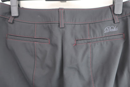 DAKS GOLF(ダックスゴルフ) パンツ 黒 レディース 67 B-7