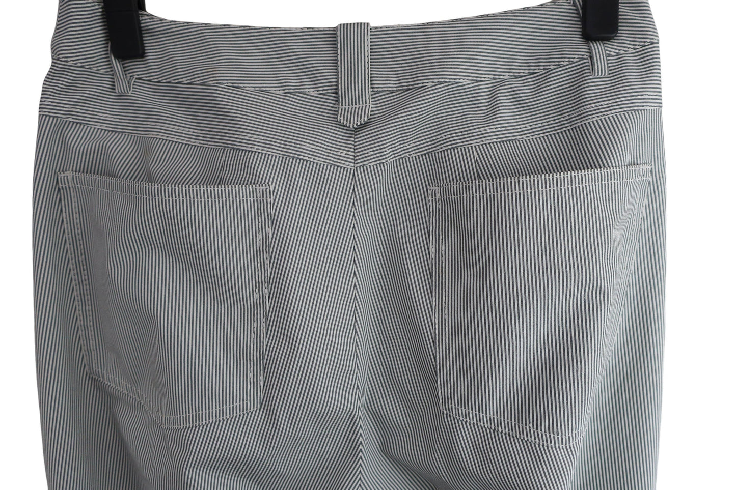 Munsingwear(マンシングウェア) パンツ 白グレーストライプ レディース 9 A-5