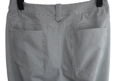 Munsingwear(マンシングウェア) パンツ 白グレーストライプ レディース 9 A-5