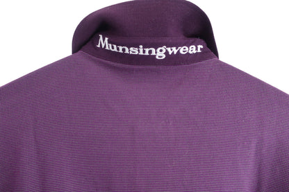 Munsingwear(マンシングウェア) 長袖ポロシャツ 紫 メンズ M B-7