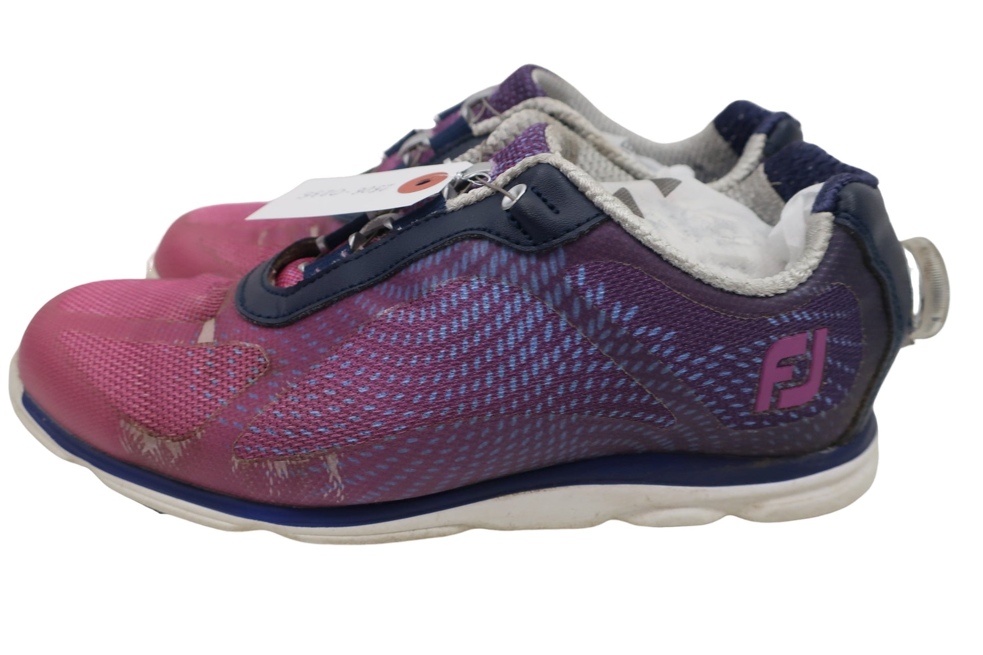 FOOTJOY(フットジョイ) ダイヤル式スパイクレスゴルフシューズ 赤紫系 レディース 23.5cm 98004J B-2