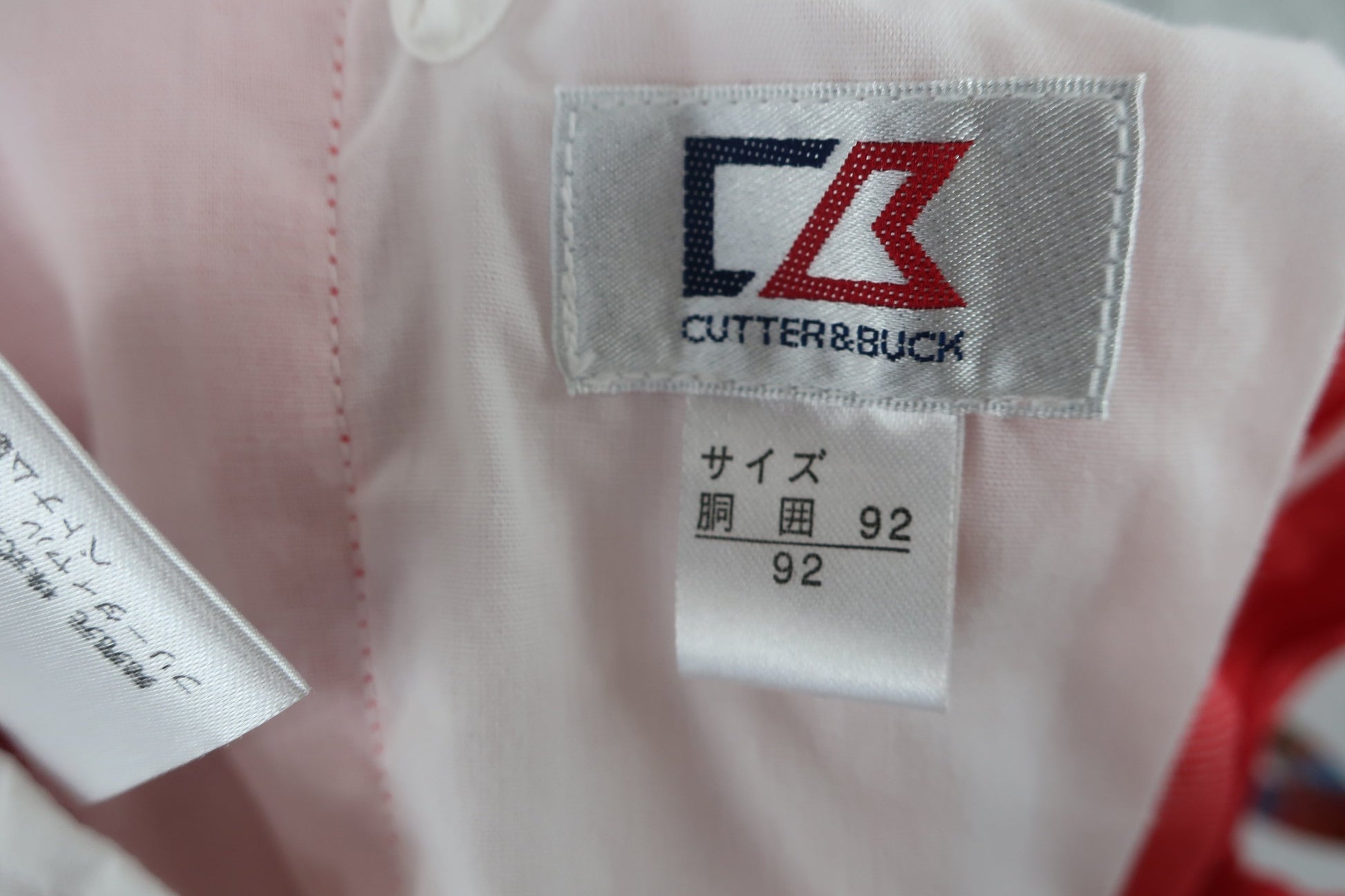 CUTTER&BUCK(カッター＆バック) パンツ 赤 メンズ 92 B-9