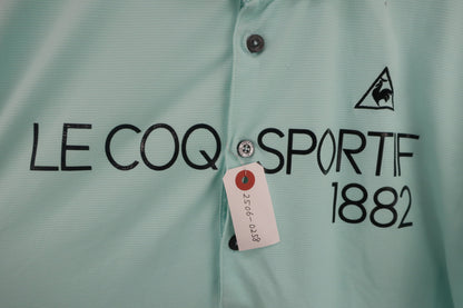 le coq sportif(ルコックスポルティフ) ポロシャツ 水色 メンズ LL B-2