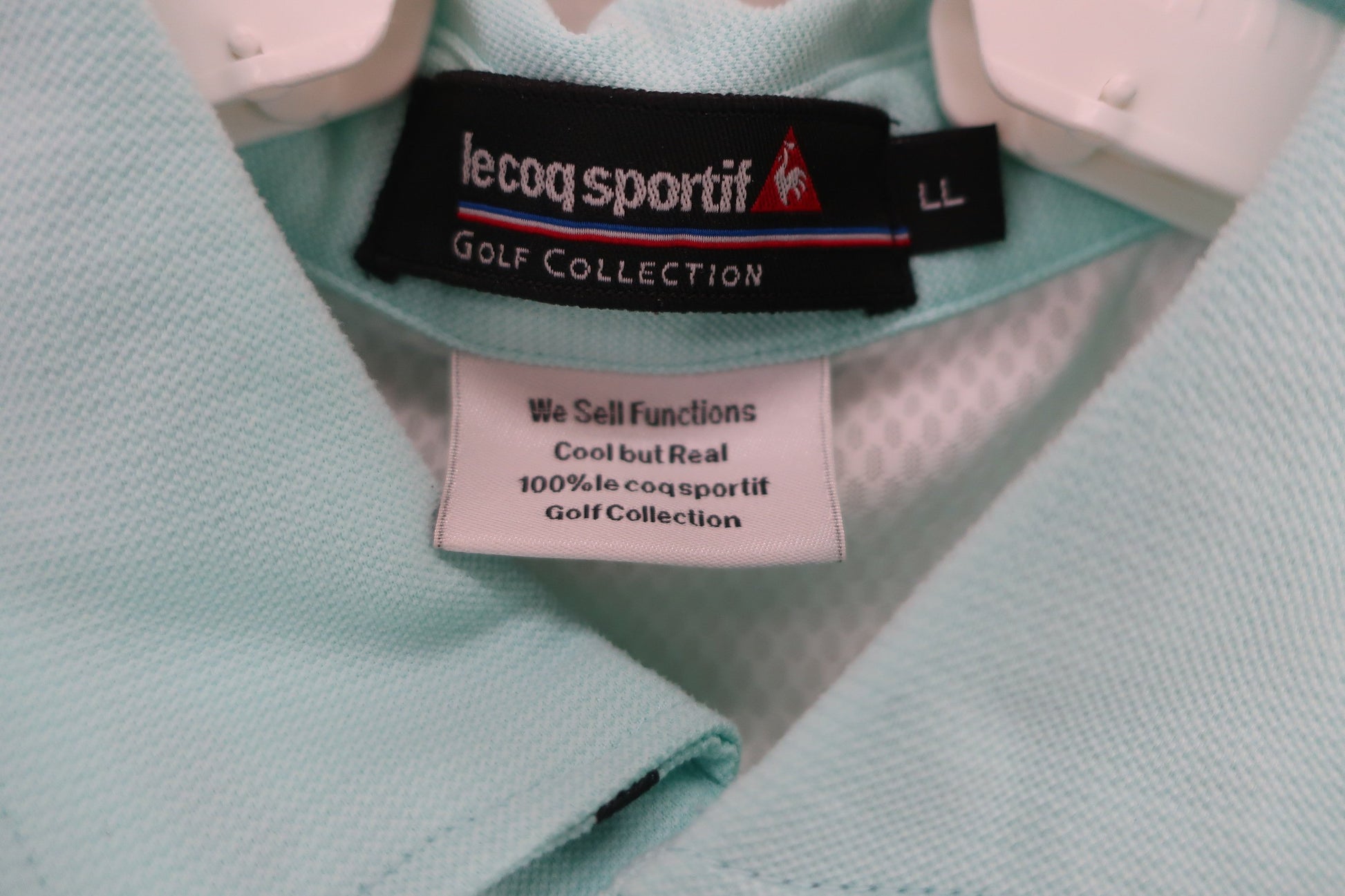 le coq sportif(ルコックスポルティフ) ポロシャツ 水色 メンズ LL B-3