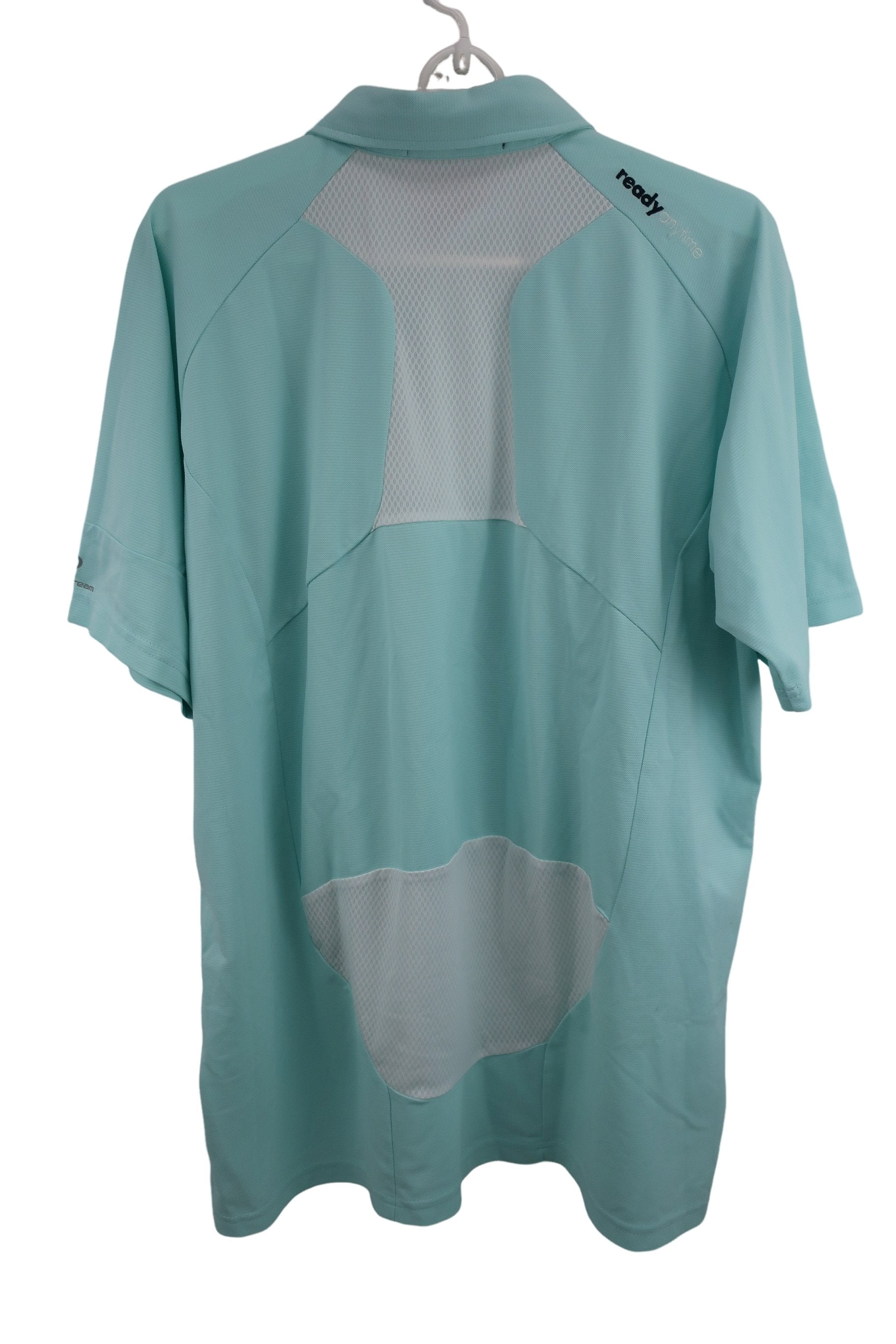 le coq sportif(ルコックスポルティフ) ポロシャツ 水色 メンズ LL B-7