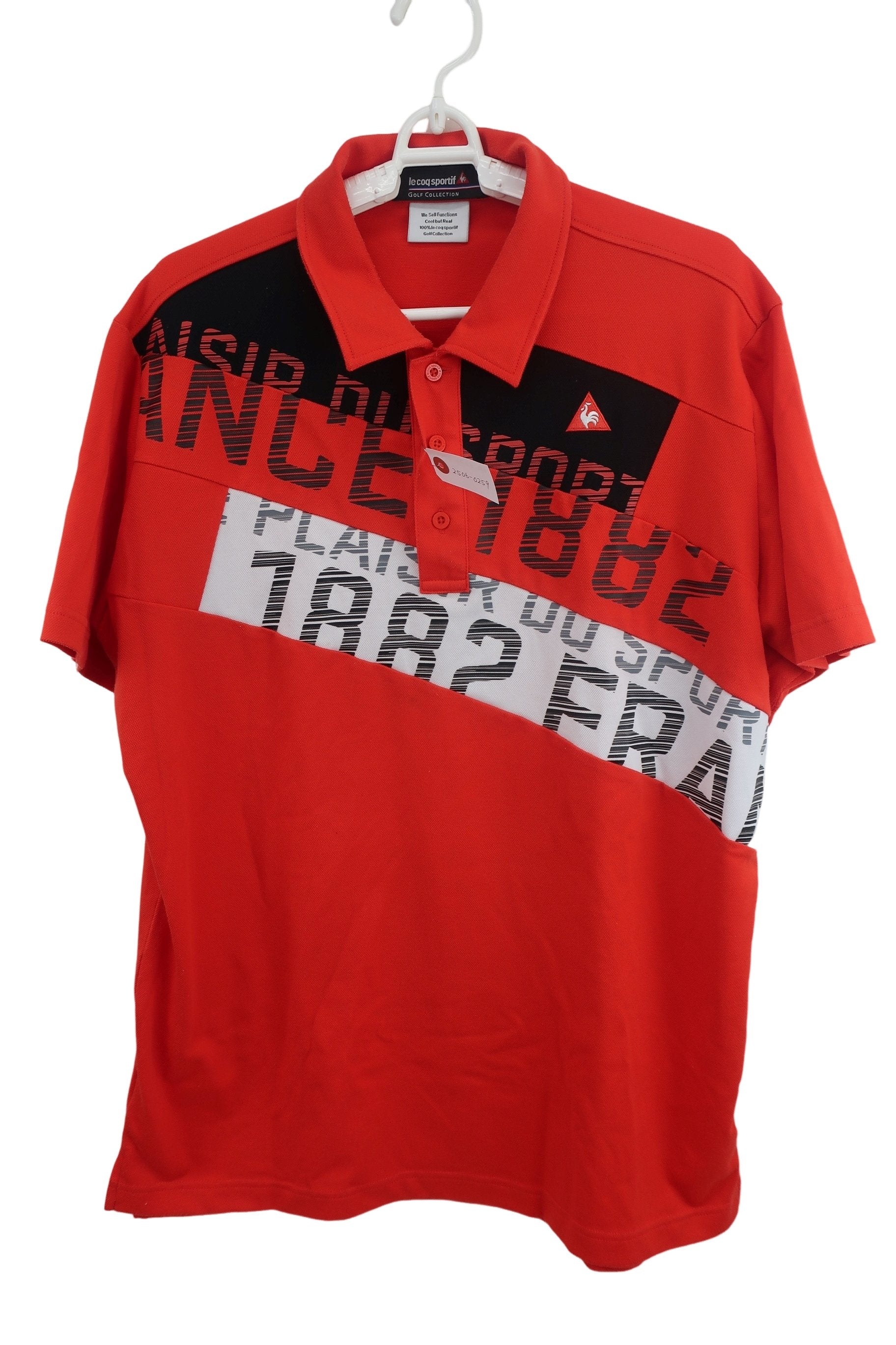 le coq sportif(ルコックスポルティフ) ポロシャツ オレンジ メンズ LL B-1