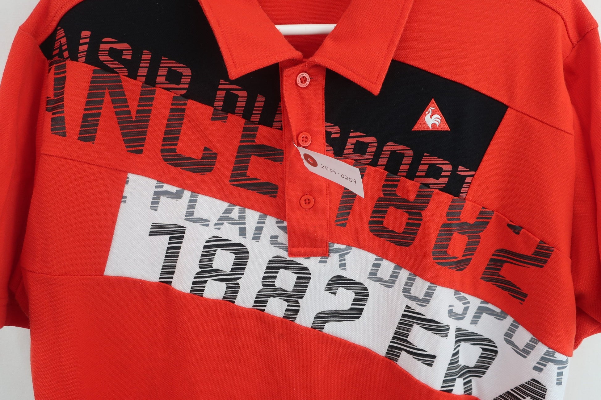 le coq sportif(ルコックスポルティフ) ポロシャツ オレンジ メンズ LL B-2