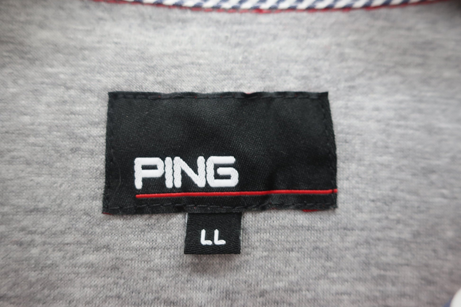 PING(ピン) ポロシャツ 赤サボテン柄 メンズ LL B-4