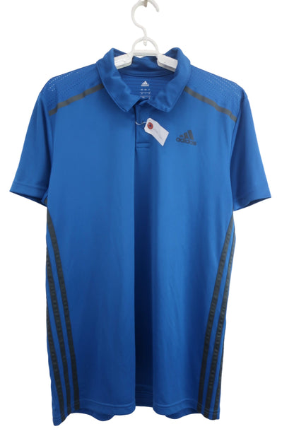 adidas(アディダス) ポロシャツ 青 メンズ O B-1