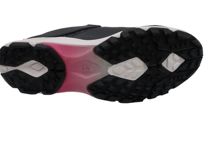 BRIDGESTONE GOLF(ブリヂストンゴルフ) ダイヤル式スパイクレスゴルフシューズ 黒ピンク レディース 22.5cm SHG010 A-9