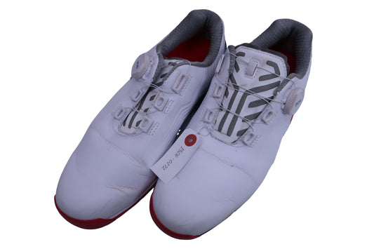 BRIDGESTONE GOLF(ブリヂストンゴルフ) ダイヤル式スパイクレスゴルフシューズ 白青系 メンズ 26.5cm SHG100 B-1