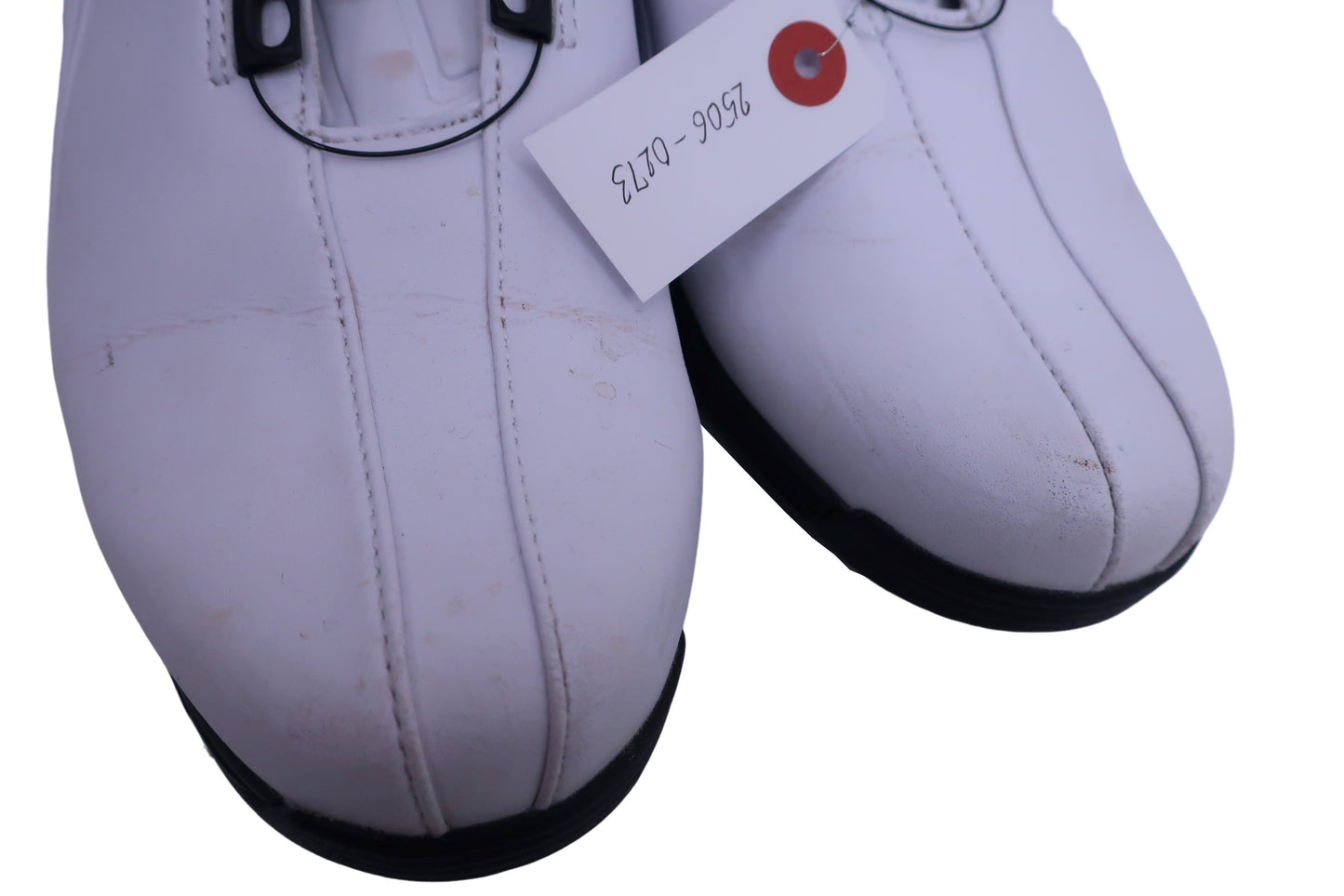 BRIDGESTONE GOLF(ブリヂストンゴルフ) ダイヤル式スパイクレスゴルフシューズ 白黒 メンズ 26.5cm SHG380 A-5