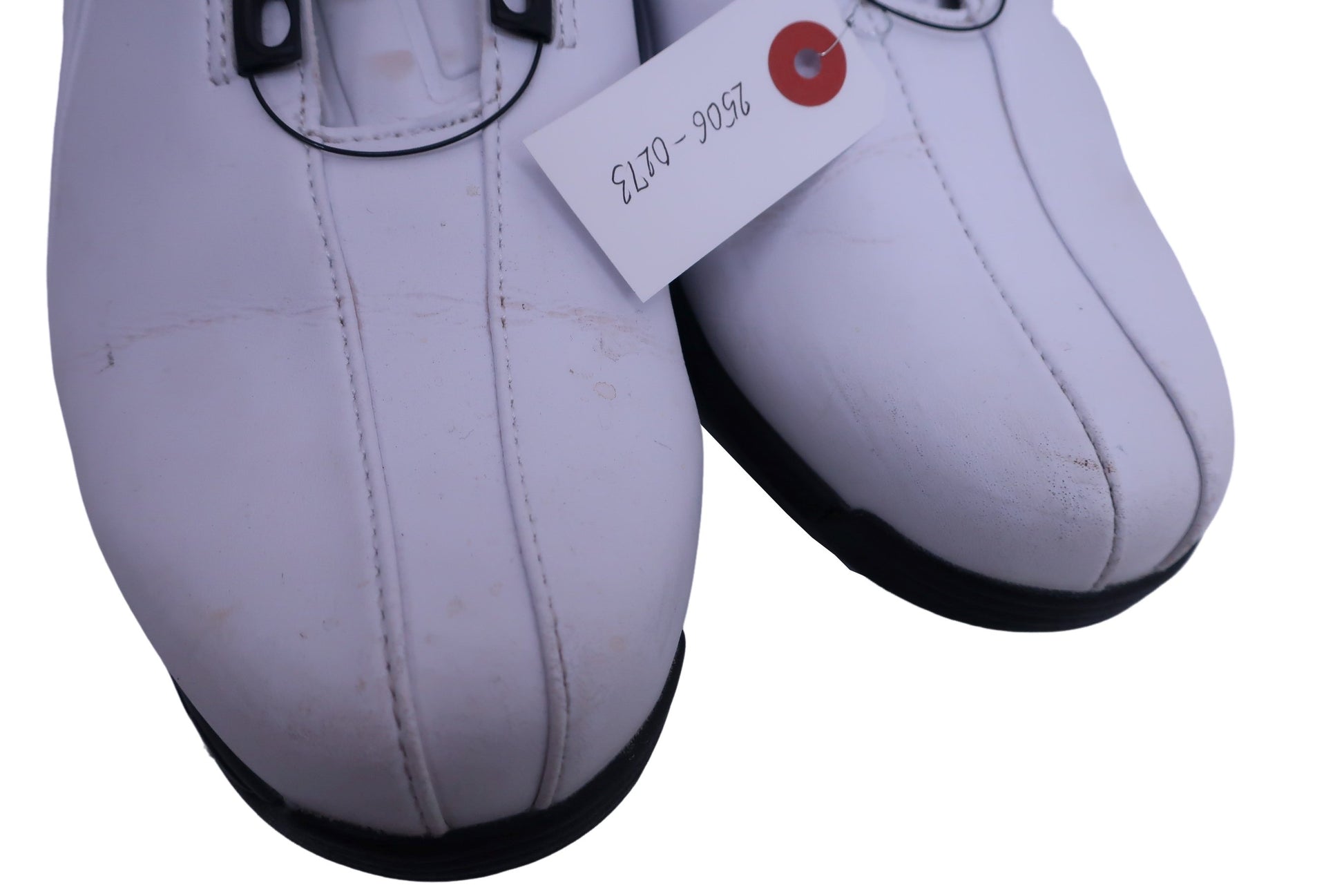 BRIDGESTONE GOLF(ブリヂストンゴルフ) ダイヤル式スパイクレスゴルフシューズ 白黒 メンズ 26.5cm SHG380 A-5