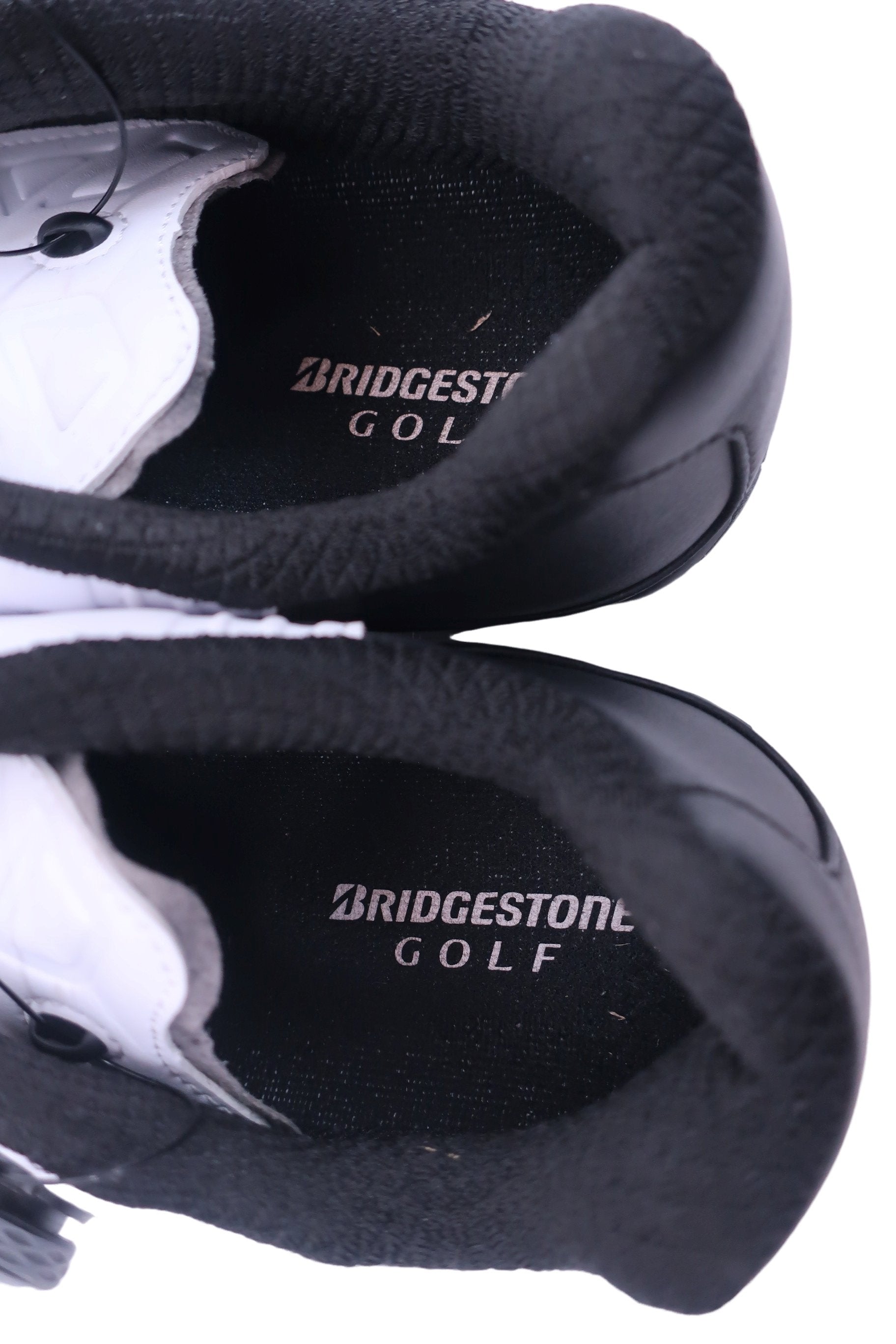 BRIDGESTONE GOLF(ブリヂストンゴルフ) ダイヤル式スパイクレスゴルフシューズ 白黒 メンズ 26.5cm SHG380 A-9