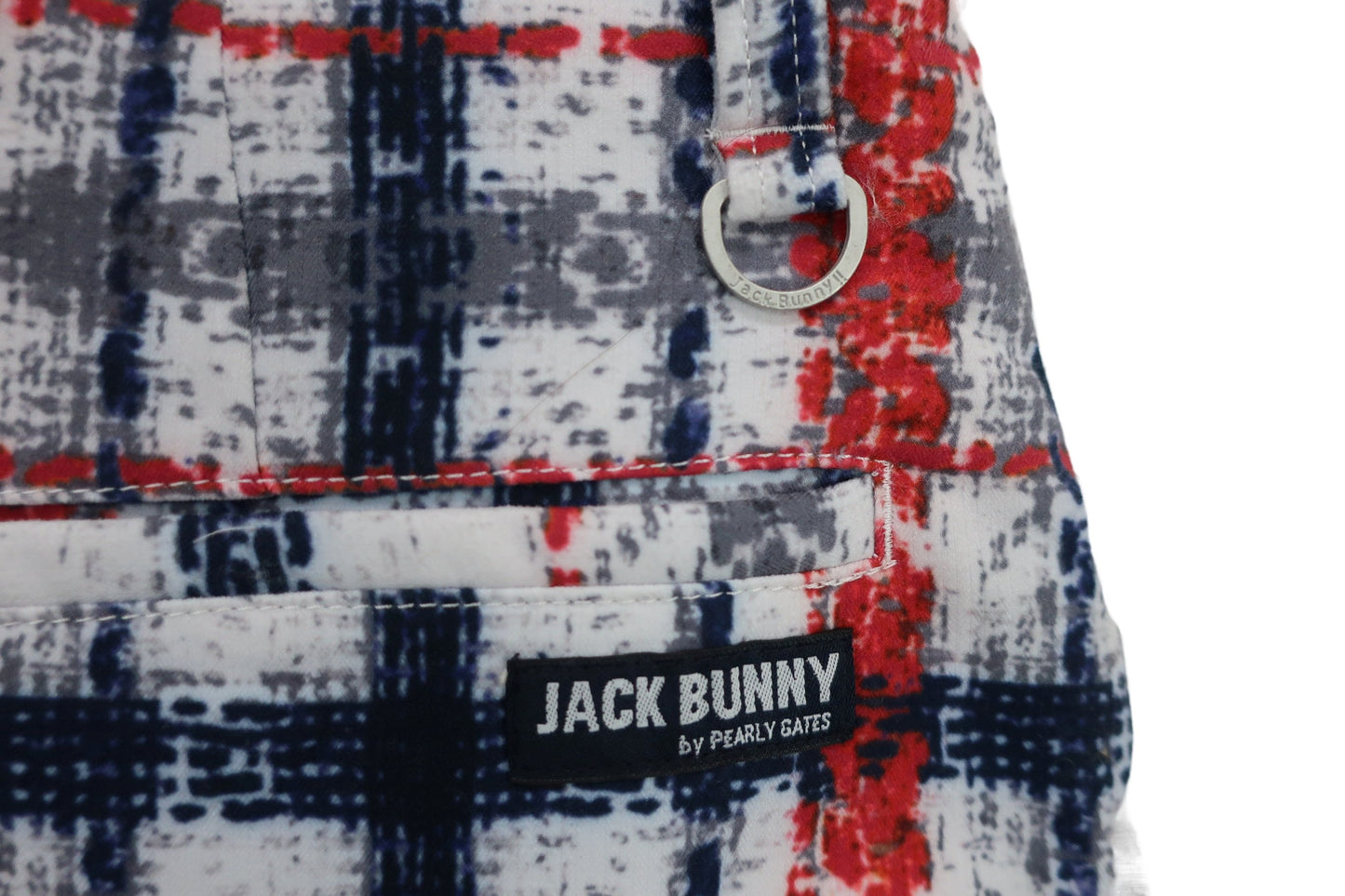 Jack Bunny(ジャックバニー) 中綿スカート 白青赤チェック レディース 2 263-7234038 S-4