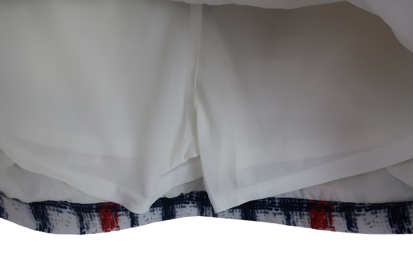 Jack Bunny(ジャックバニー) 中綿スカート 白青赤チェック レディース 2 263-7234038 S-5