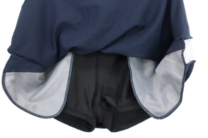 Champion(チャンピオン) パンツ一体型スカート ネイビー白 レディース LARGE A-3