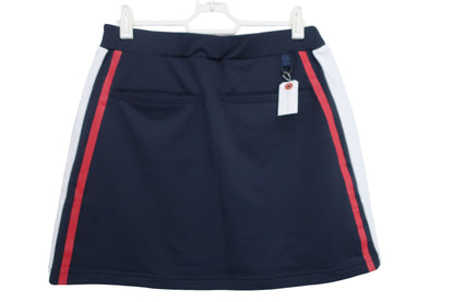 Champion(チャンピオン) パンツ一体型スカート ネイビー白 レディース LARGE A-4