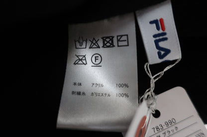 FILA GOLF(フィラゴルフ) ニット帽 黒 メンズ フリーサイズ S-7