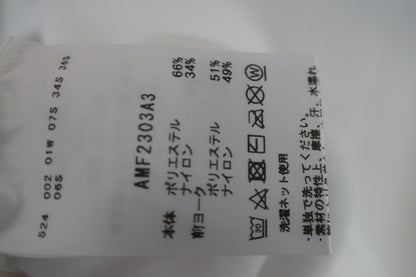 and per se(アンパスィ) ニットスニード 白 メンズ M AMF2303A3 A-8