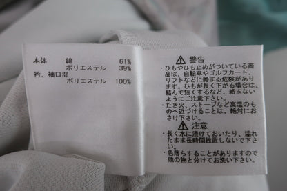 Munsingwear(マンシングウェア) ポロシャツ 紫水色総柄 メンズ M B-9
