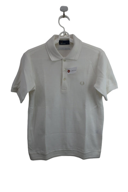FRED PERRY(フレッドペリー) ポロシャツ 白 メンズ S A-1