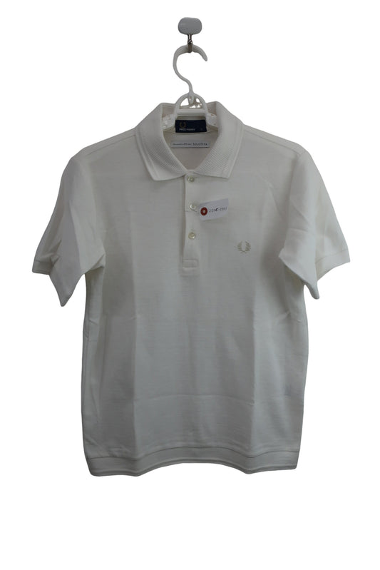 FRED PERRY(フレッドペリー) ポロシャツ 白 メンズ S A-1
