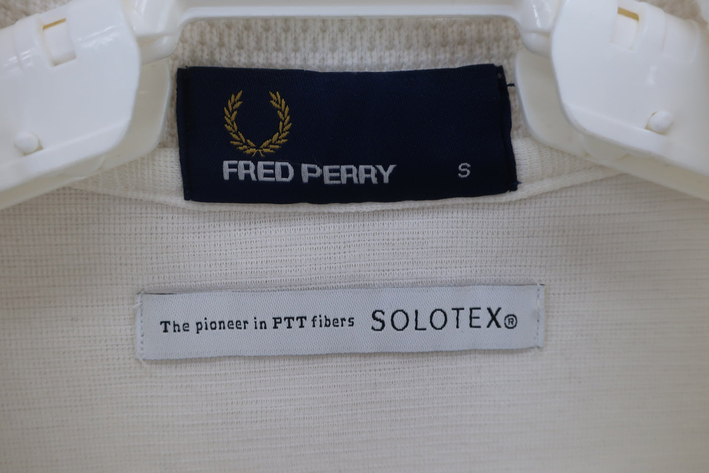 FRED PERRY(フレッドペリー) ポロシャツ 白 メンズ S A-3