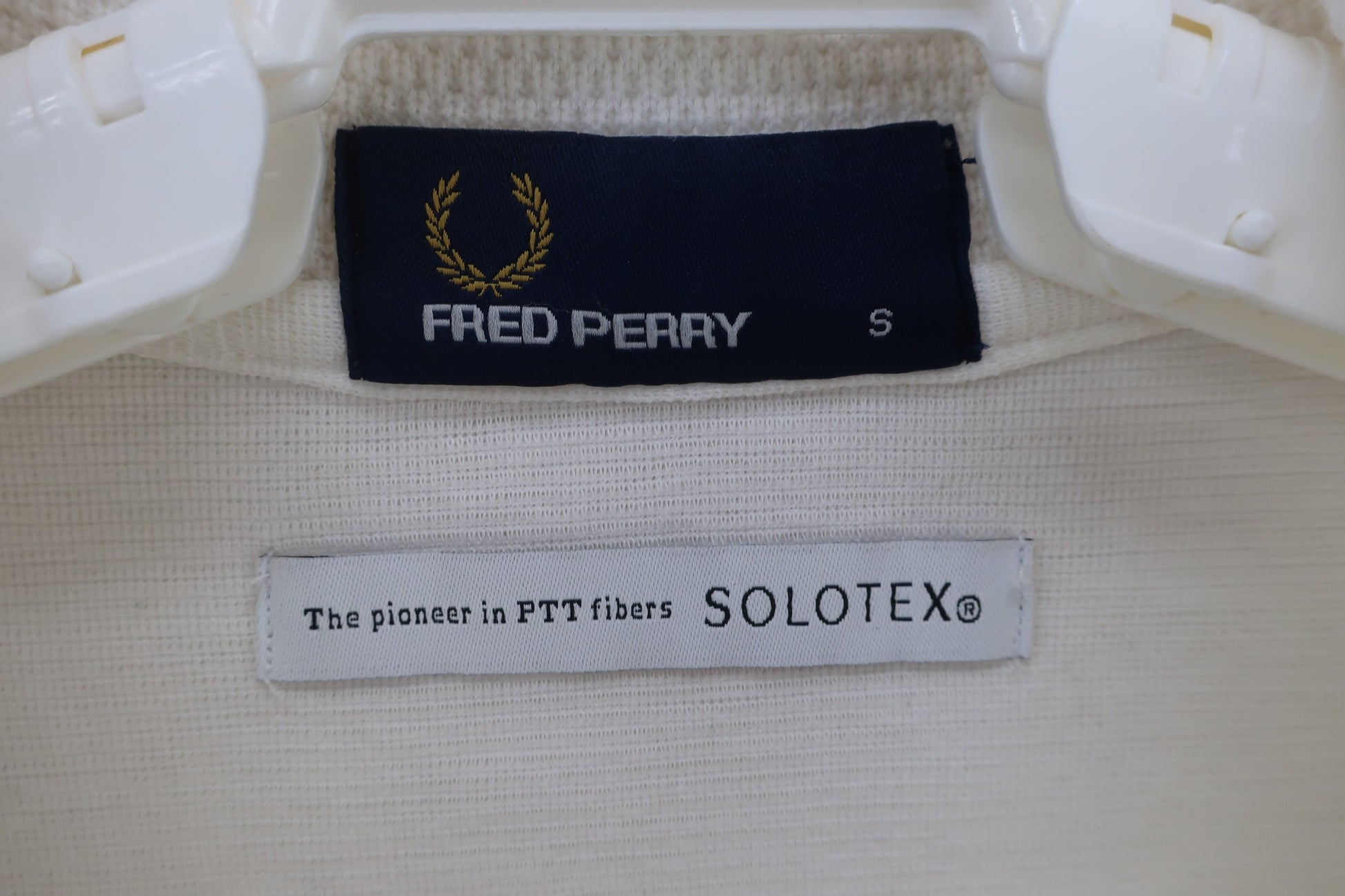 FRED PERRY(フレッドペリー) ポロシャツ 白 メンズ S A-3