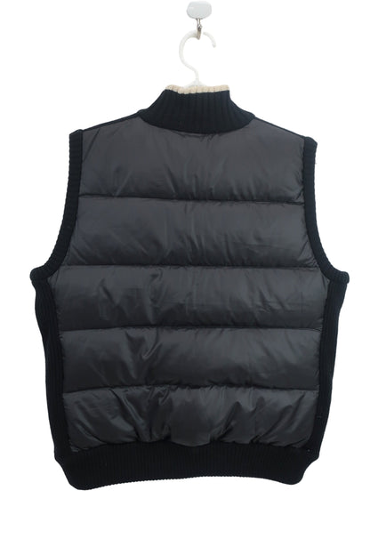 Munsingwear(マンシングウェア) 切り替えナイロンニットベスト&スカート セットアップ 黒 レディース LL A-5