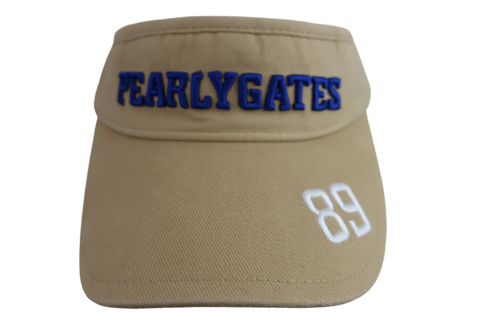 PEARLY GATES(パーリーゲイツ) サンバイザー ベージュ レディース フリーサイズ 053-8187008 A-5