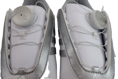 adidas(アディダス) ダイヤル式ゴルフシューズ 白シルバー レディース 24.0cm EVN791001 B-5