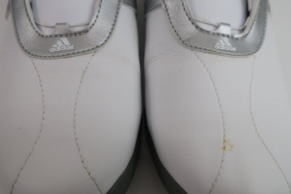 adidas(アディダス) ダイヤル式ゴルフシューズ 白シルバー レディース 24.0cm EVN791001 B-6