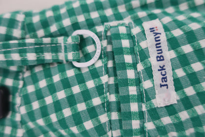 Jack Bunny(ジャックバニー) パンツ 緑白ギンガムチェック レディース 2 263-9131408 B-5