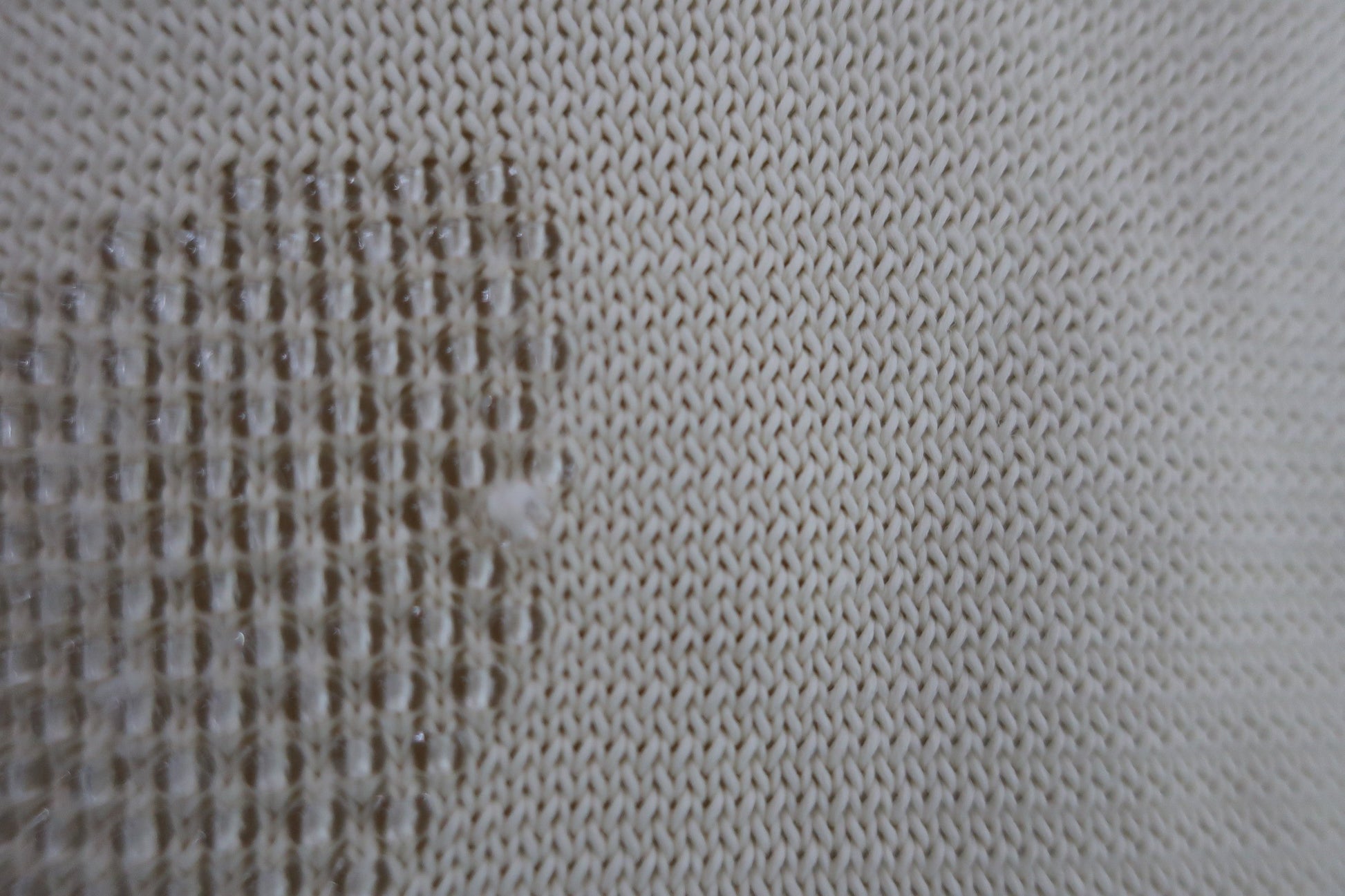 Munsingwear(マンシングウェア) 半袖ニットモックネックシャツ ベージュ レディース L A-3