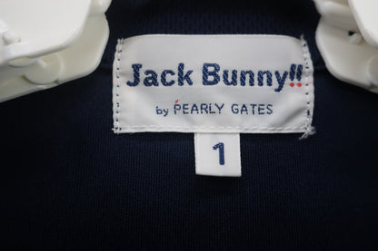 Jack Bunny(ジャックバニー) 半袖ポロシャツ ネイビー レディース 1 263-160548 A-3