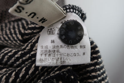 M.U SPORTS(エムユースポーツ) 半袖ポロシャツ 濃茶ベージュドット レディース 40 B-5