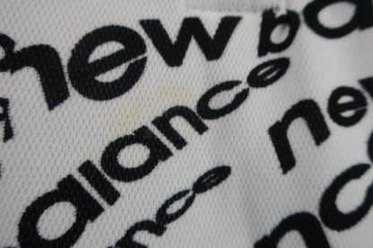 New Balance golf(ニューバランスゴルフ) 半袖ポロシャツ 白黒ブランド名柄 レディース 2 B-6