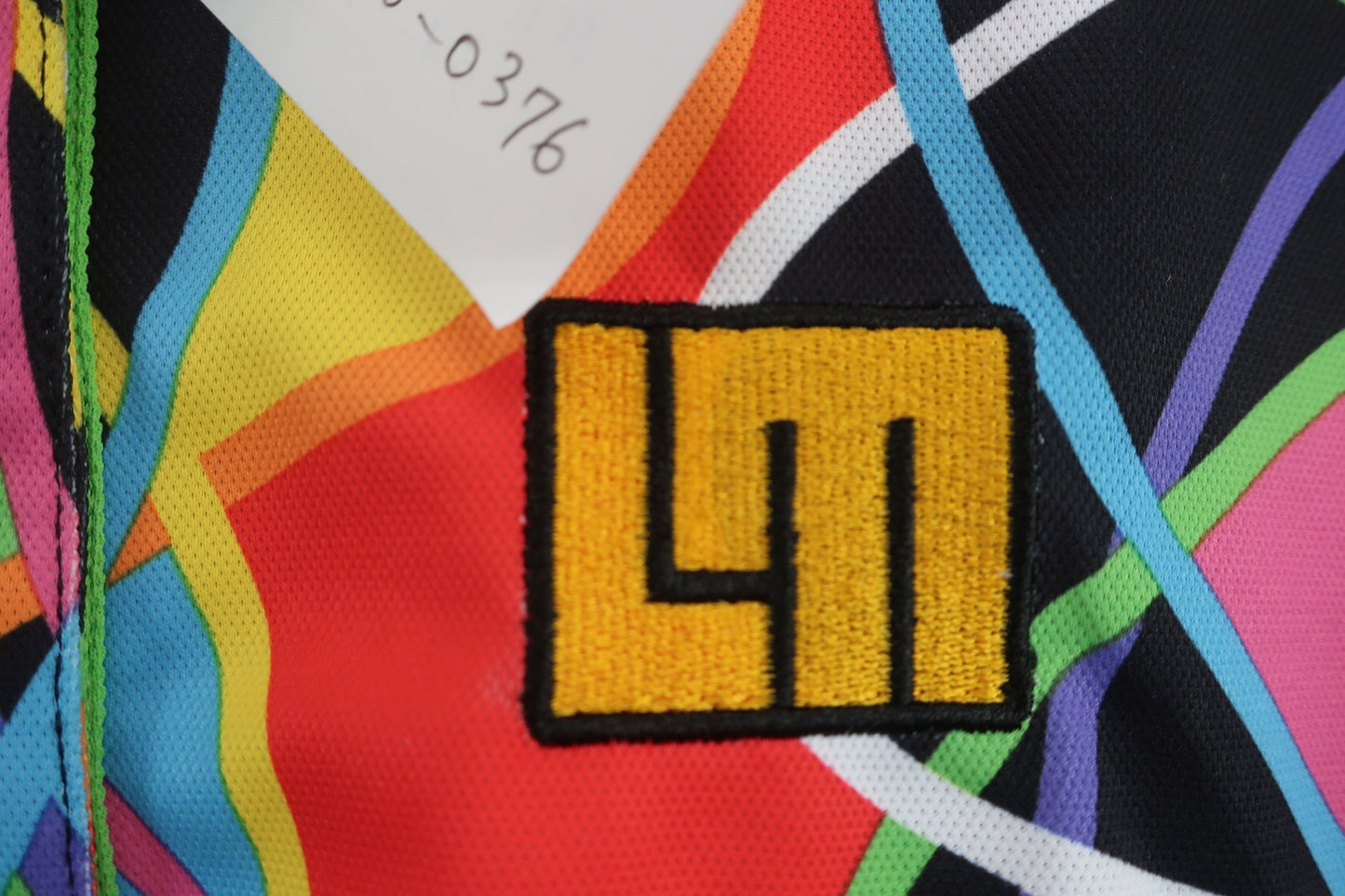LOUDMOUTH(ラウドマウス) 半袖ポロシャツ カラフル総柄 レディース L ML767659 A-2