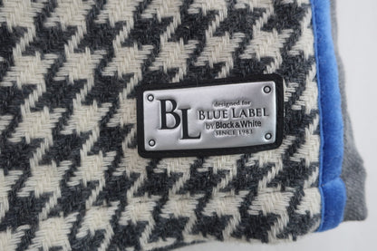 Black & White(ブラック&ホワイト) ショートパンツ グレー千鳥柄 レディース 2 B-2