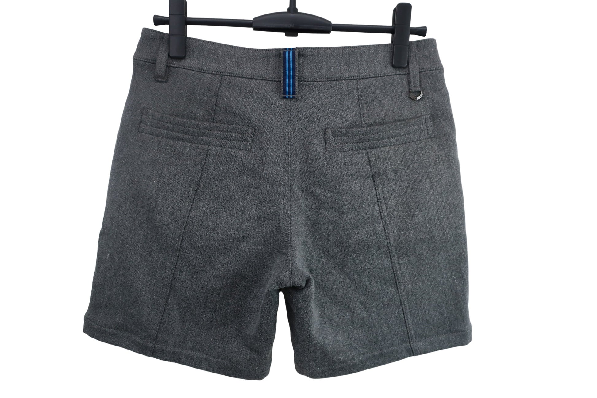 Black & White(ブラック&ホワイト) ショートパンツ グレー千鳥柄 レディース 2 B-5