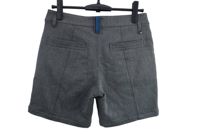 Black & White(ブラック&ホワイト) ショートパンツ グレー千鳥柄 レディース 2 B-5