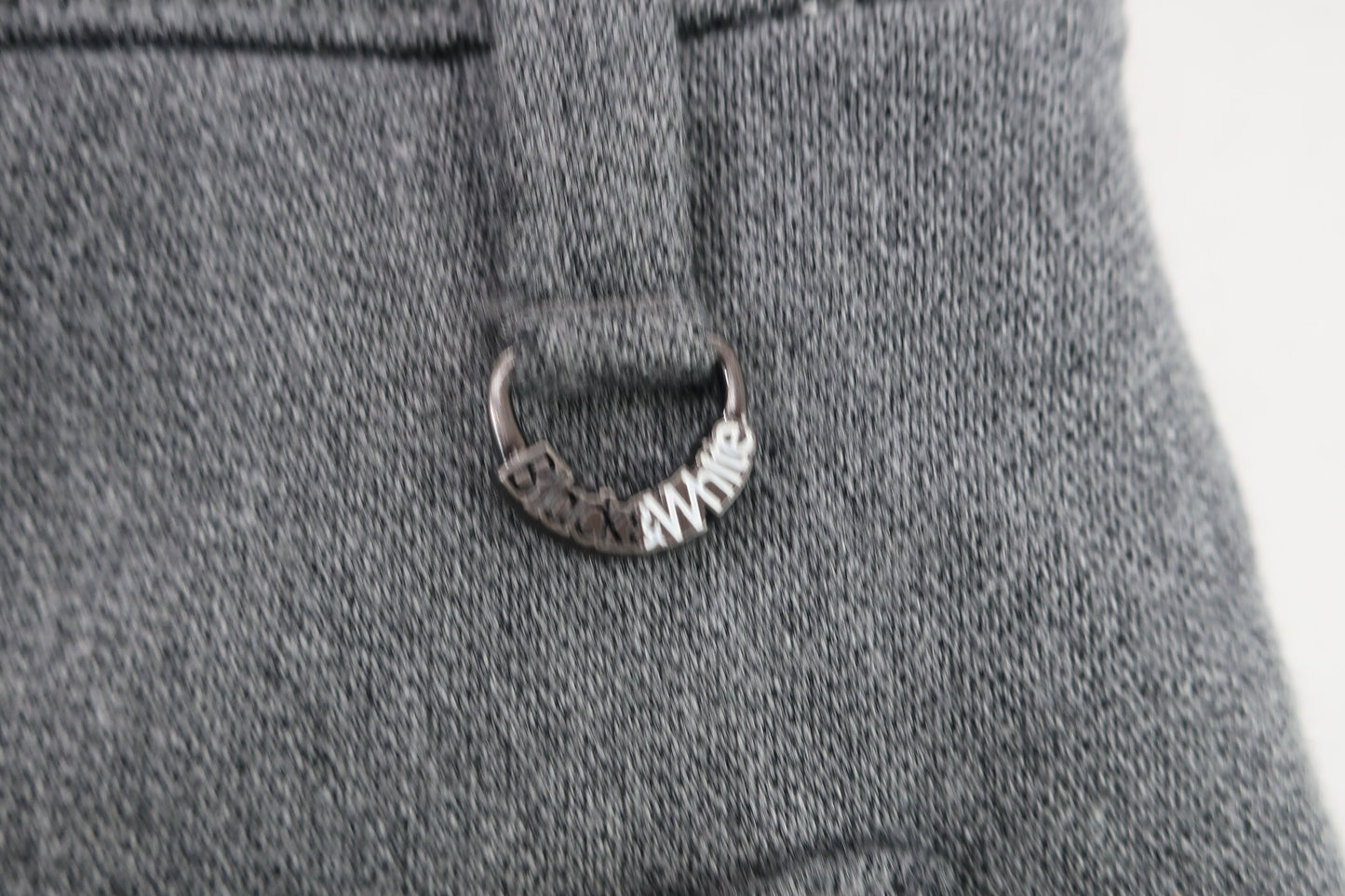 Black & White(ブラック&ホワイト) ショートパンツ グレー千鳥柄 レディース 2 B-6