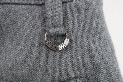 Black & White(ブラック&ホワイト) ショートパンツ グレー千鳥柄 レディース 2 B-6