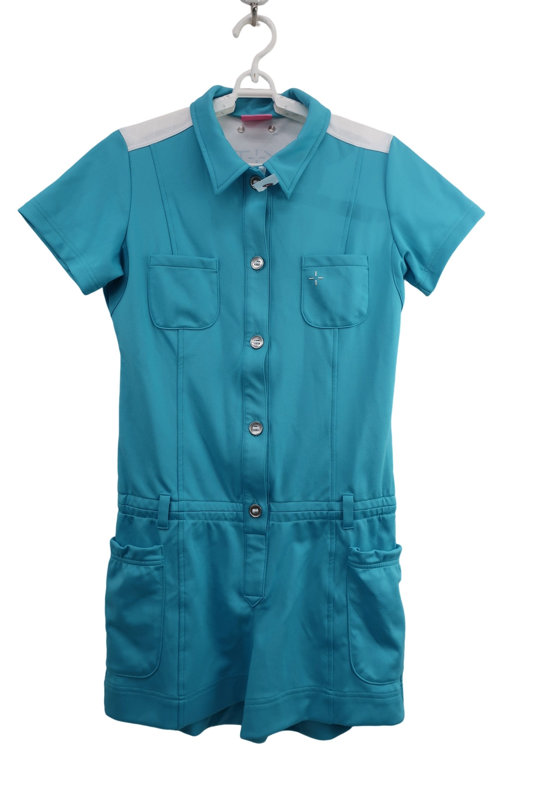 RHY+THm ワンピースパンツ 水色 レディース M A-1