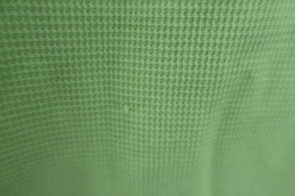 Munsingwear(マンシングウェア) 半袖ハーフジップシャツ 黄緑 レディース L B-4