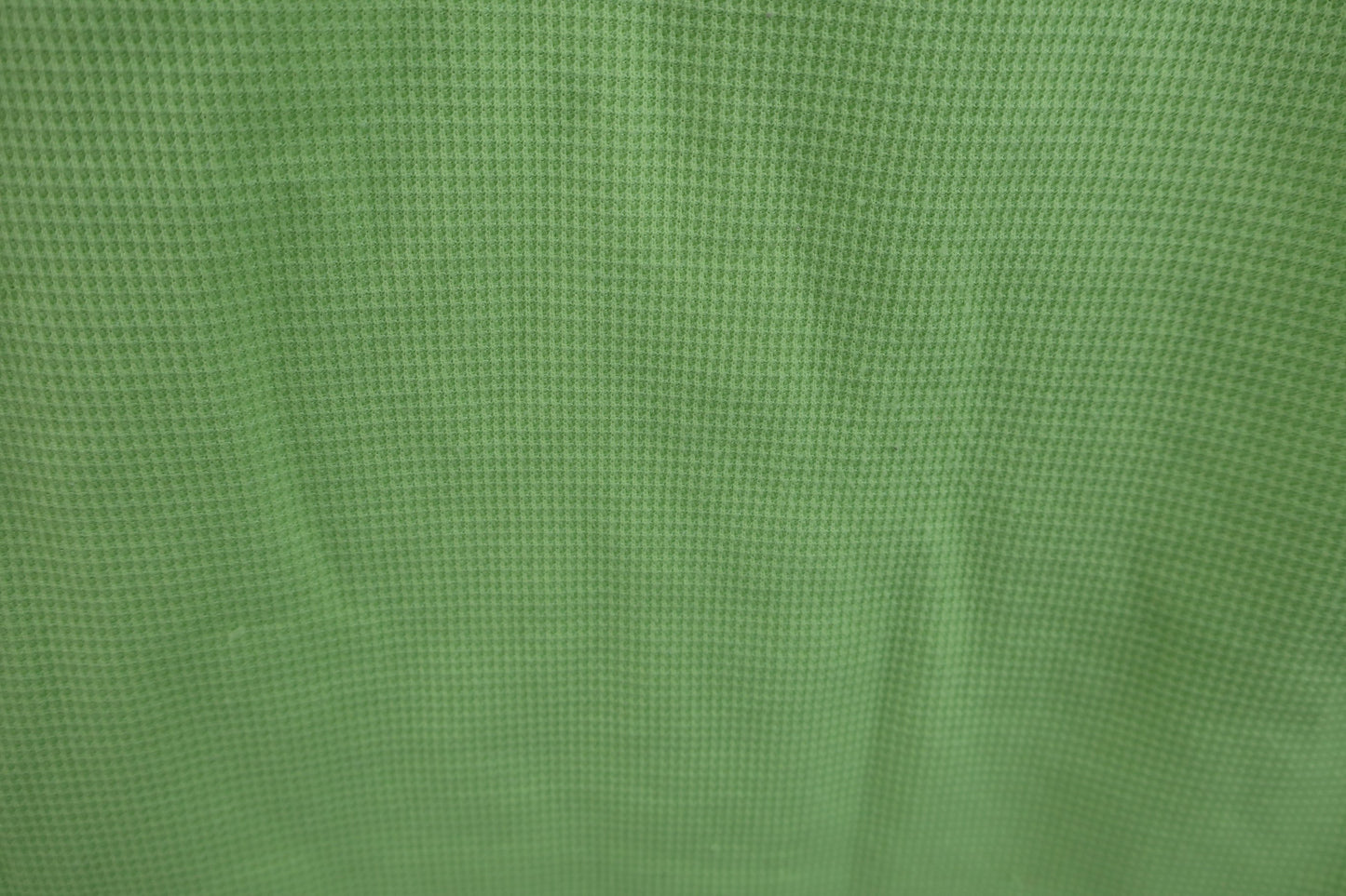 Munsingwear(マンシングウェア) 半袖ハーフジップシャツ 黄緑 レディース L B-5