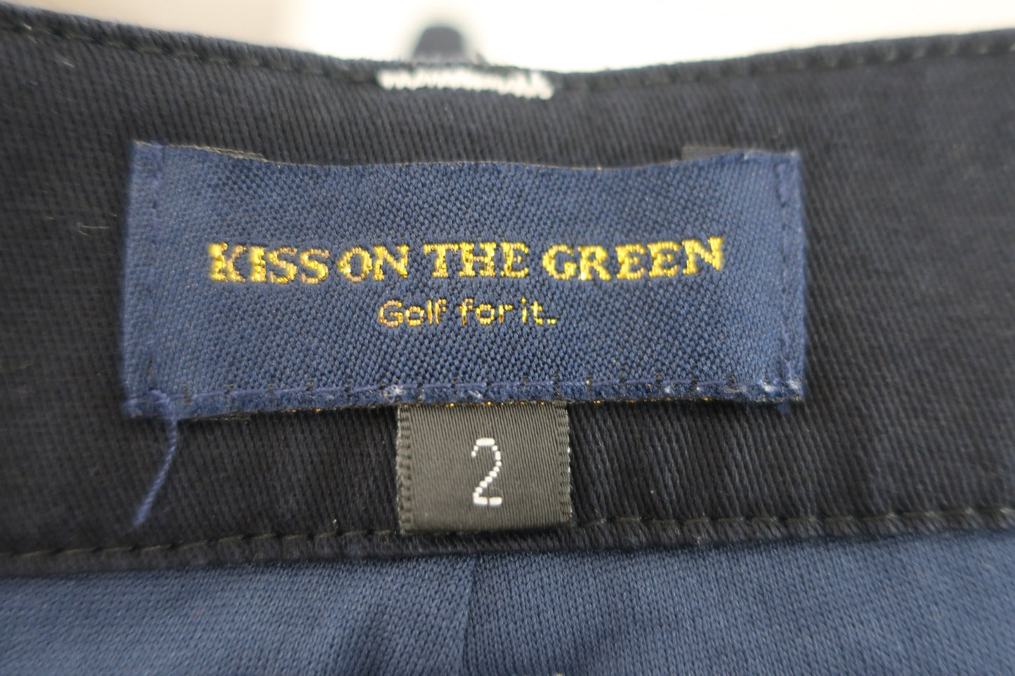 KISS ON THE GREEN(キスオンザグリーン) インナーパンツ一体型スカート ネイビー レディース 2 A-7
